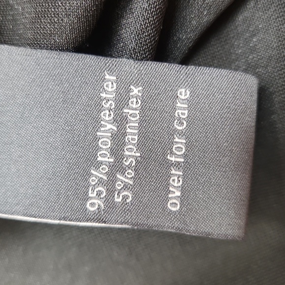 The Limited Black Velvet Plunging V-Neck, XL - Picture 10 of 12